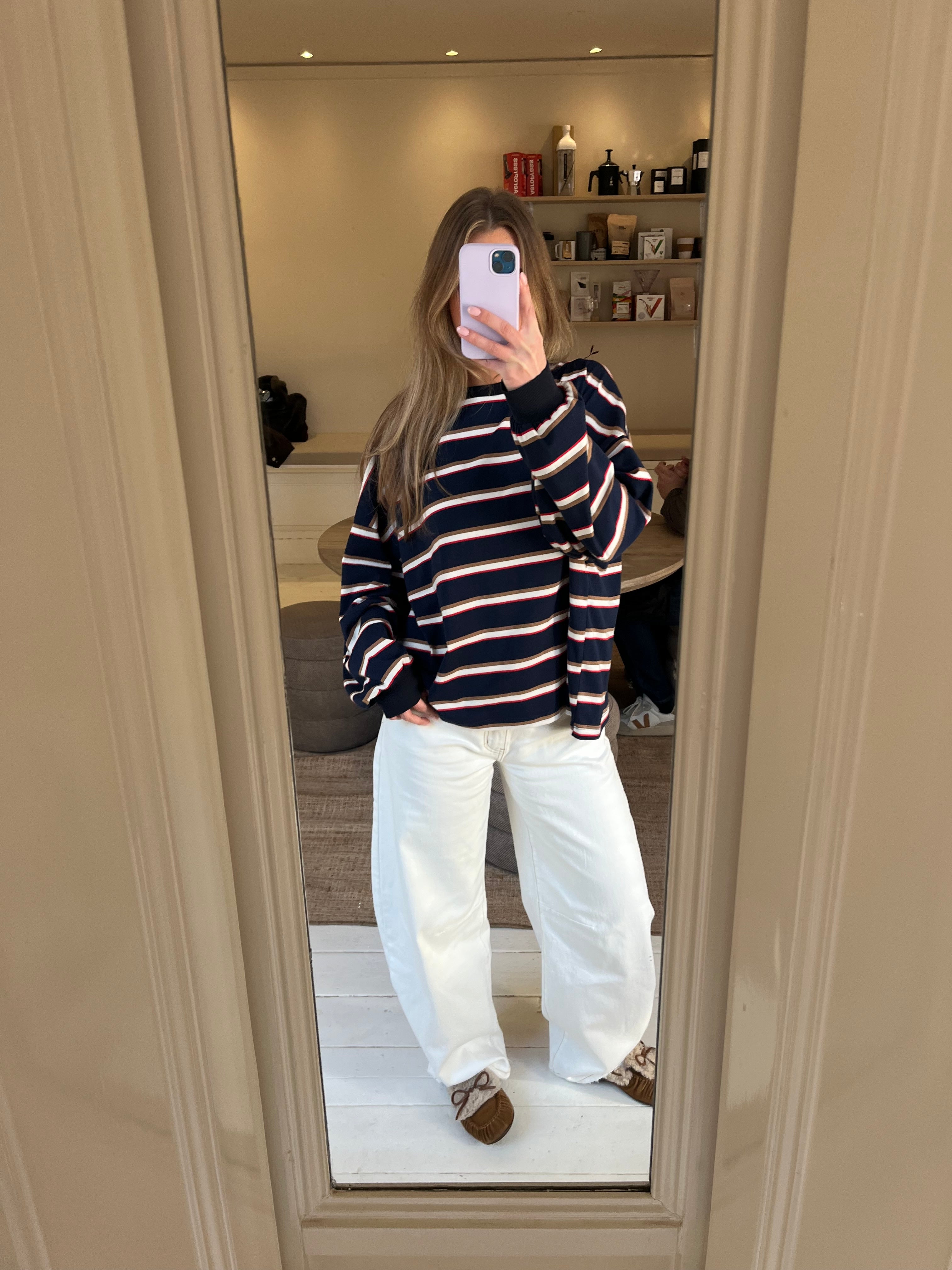 Striped Longsleeve Navy