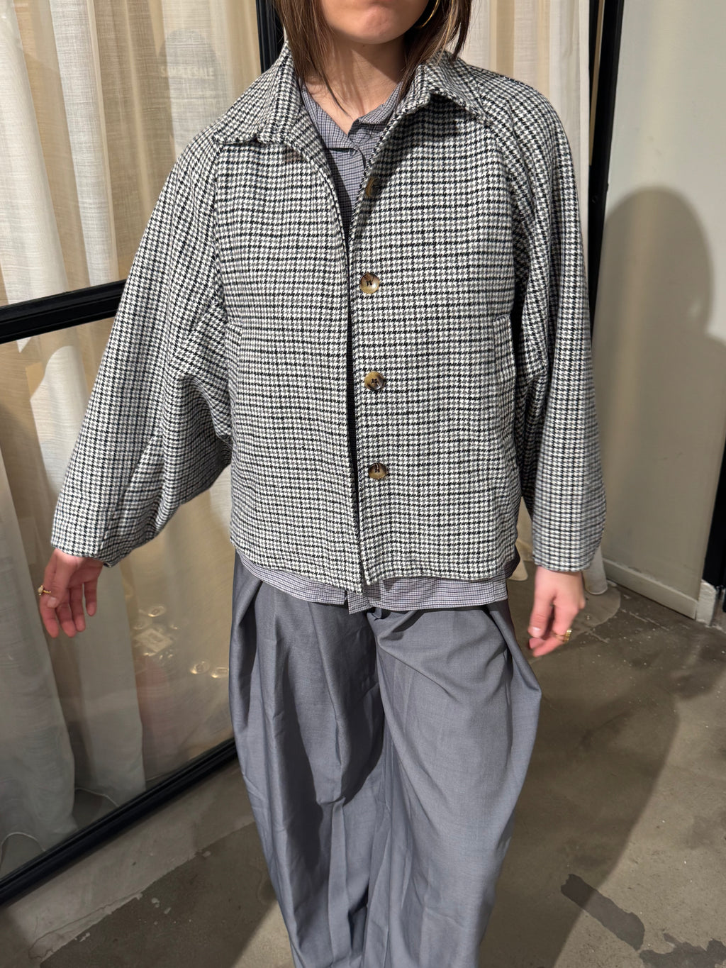 Trench Jacket Grey